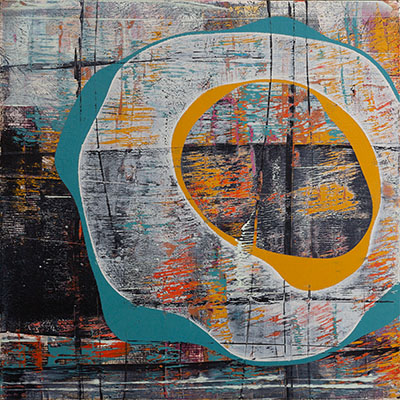 earth_rise03 oil painting on board by Ian Harrold, available at the Porthminster gallery