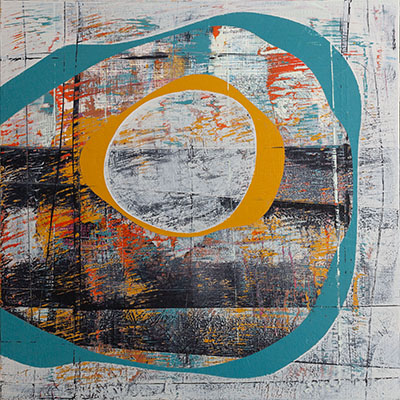 earth_rise04 oil painting on board by Ian Harrold, available at the Porthminster gallery